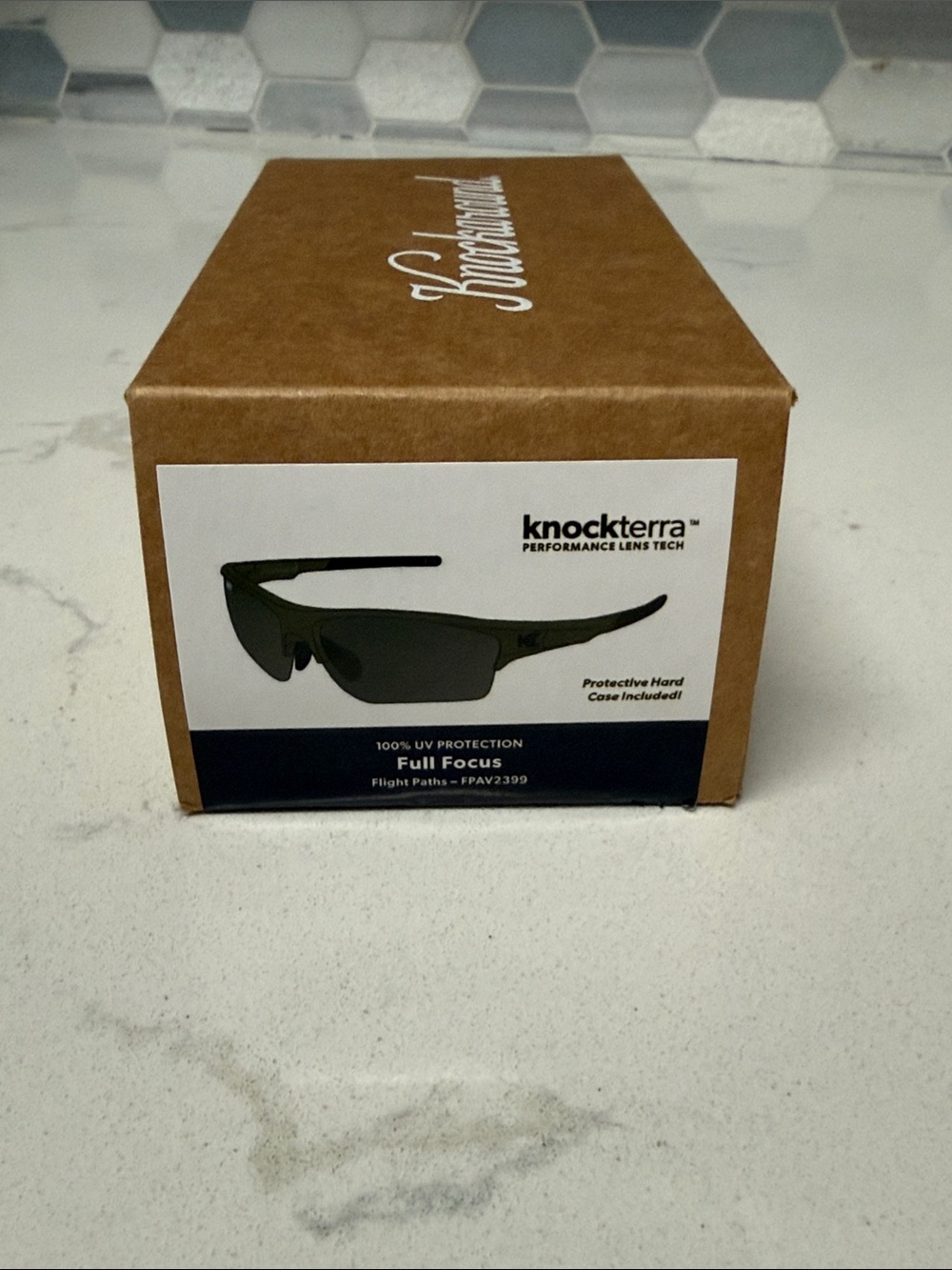 Knockterra Full Focus Men's Sunglasses in Black